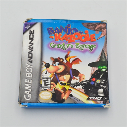Banjo-Kazooie Gruntys Revenge - GameBoy Advance spil - Komplet i Æske (B Grade) (Genbrug)